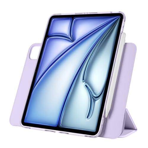 Coque iPad Pro 11 magnétique amovible transparente avec angles de visualisation - 4