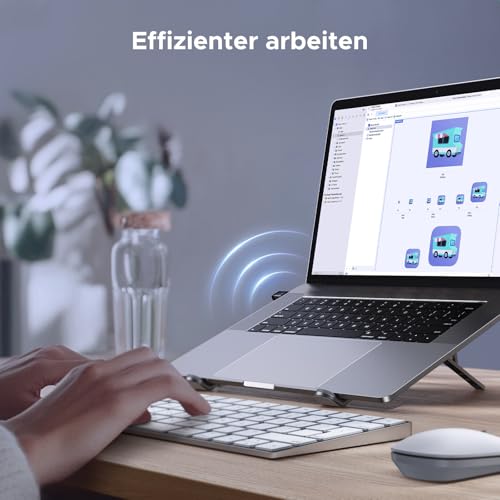 UGREEN Adapter Bluetooth 5.4 Dongle für PC, USB Bluetooth Stick für Maus, Tastatur, Kopfhörer, Handy, Controller, für Windows 11/10/8.1