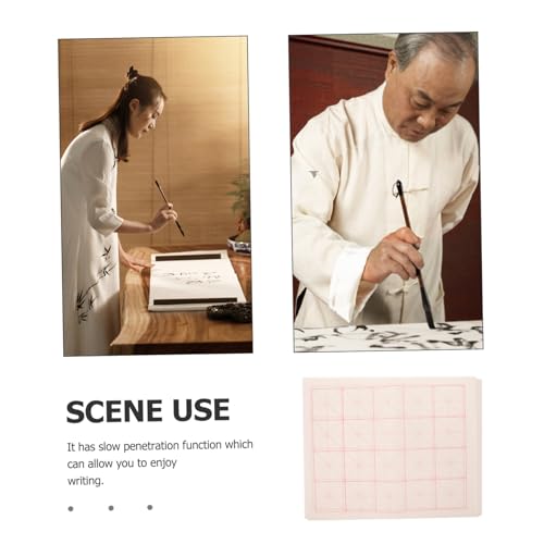 TEHAUX 100 Folhas Papel De Caligrafia Papel Para Escrever Materiais De Arte De Caligrafia Papel Para