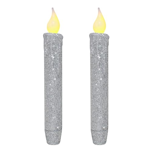 Bougies sans flamme scintillantes pour une décoration de fête sans danger