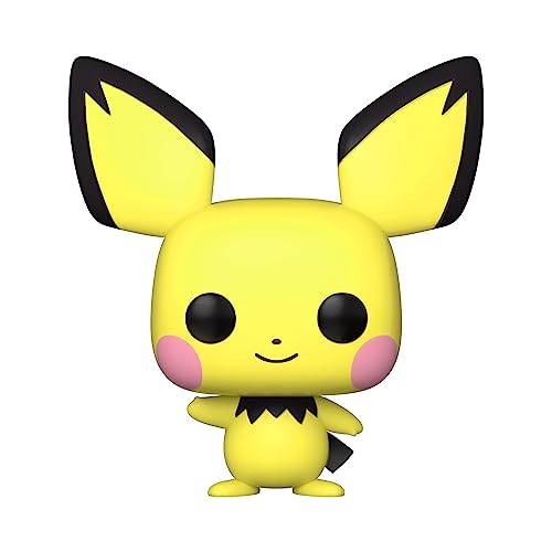Funko Pop! Games: Pokemon - Pichu - Exclusivité Amazon - Figurine en Vinyle à Collectionner - Idée de Cadeau - Produits Officiels - Jouets pour Les Enfants et Adultes - Video Games Fans