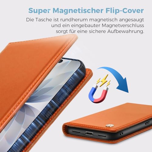 Coque iPhone 17 étui housse protection RFID cuir portefeuille flip case