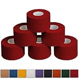 masking tape rojo ✦ MATERIAL: tejido de algodón 100% rígido * respetuoso con la piel, resistente al agua y transpirable