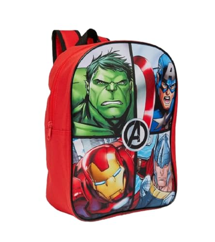 Sac à dos Avengers imprimé Premium avec Hulk et Captain America