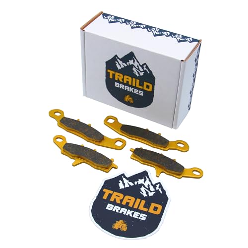 Traild Ceramic Brake Pad Set fits Kawasaki KFX 700 2004-2009 Front