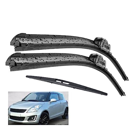 Balai d'essuie-glace Suzuki Swift 2010-2017 - Performance durable avant arrière