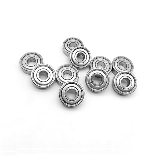 Roulements rigides à billes 608ZZ 8x22x7 mm, lot de 10 pièces durables