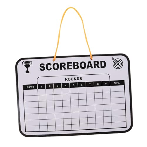 Tablero de puntaje de golf con superficie doble para borrado en seco miniatura 1