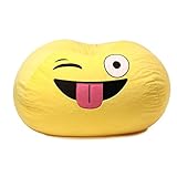 GoMoji Emoji Silly Bean Bag Chair