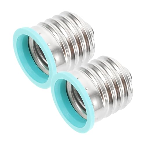 OSALADI Adaptateur De Culot D'ampoule E40 Vers E27 Pbt Ignifuge, Convertisseur Douille Pour Plafonnier, Installation Sans Outil, Usage Intérieur, Lot De 2 Pièces, Usage Solide