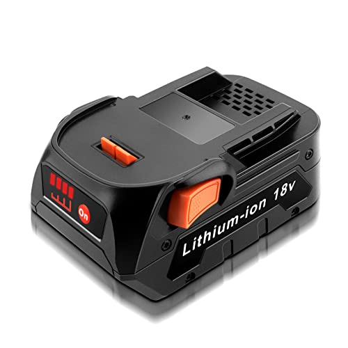 『Batteria di ricambio』Sostituzione della Batteria per Ridgid 18V batteria R840083, R840085, R840086, R840087, R840089, AC840085, AC840086, AC840087P, AC840089, R870015, AC87004, ecc.