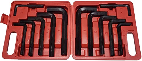 Extra Large Allen Wrench Jumbo Automotive Hex Key Set (Sae And Metric) #TOP8