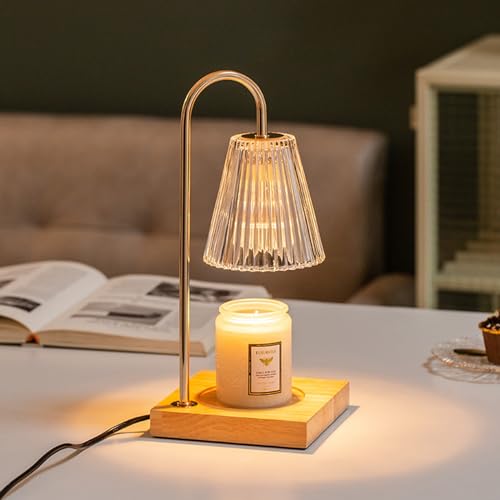Miniatura 2 de Candle Warmer Lampara Calentadora De Vela Exquisito Calentador De Lámpara De Vela Con Temporizador, Decoración Del Hogar Y Aromaterapia Calentador De Cera Derretida De Altura Ajustable