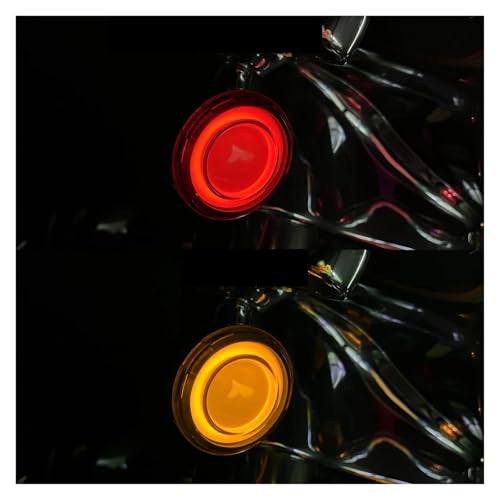 Signal moto LED indicateur direction feu circulation rouge Touring - 3