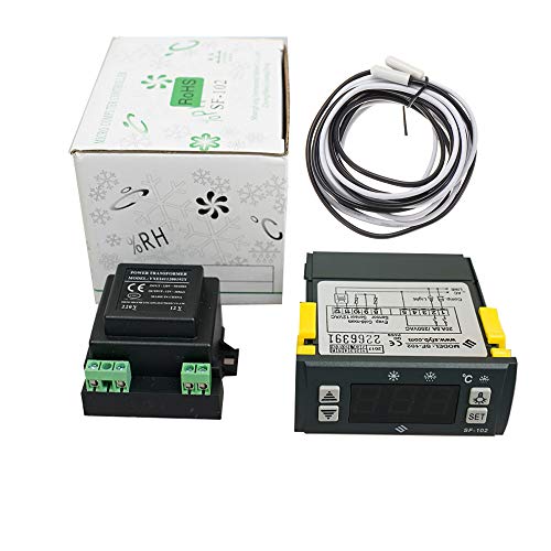 SF-102 Elektronischer Temperaturregler, Digitalanzeige, Gefrierschrank-Thermostat, -45~45 °C - 220V