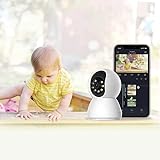 babyfoon met camera en app -1080p-wifi-nachtzicht-ios-alexa-babymonitor