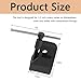 Compression Sleeve Puller Tool For Ferrule Puller For 1/2” Copper Water Compression Sleeve, 1/2-Inch Copper Tubing, Remove Ferrule & Nut Of Pipe（4461）, Plumbing Tools Ring Removal Tool (Black)