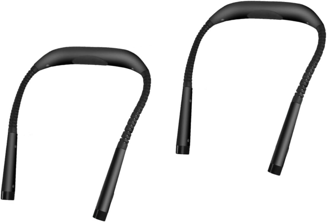 Hemoton 2pcs Neck Reading Light Led Book Lamp Dimming Brightness for Night Reading USB Rechargeable Portable Design for Book and Nighttime Use