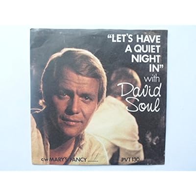 Soul, David Let's Have A Quiet Night In 7" Private Stock PVT130 EX/VG 1977 picture sleeve