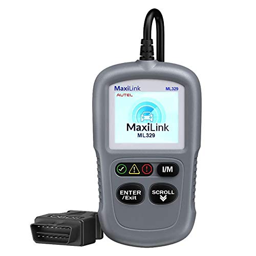 Autel ML329 OBD2 Scanner Advanced Version of AL319 Code Reader AutoVin Function Engine Fault CAN Scan Tool with Patented One-Click I/M