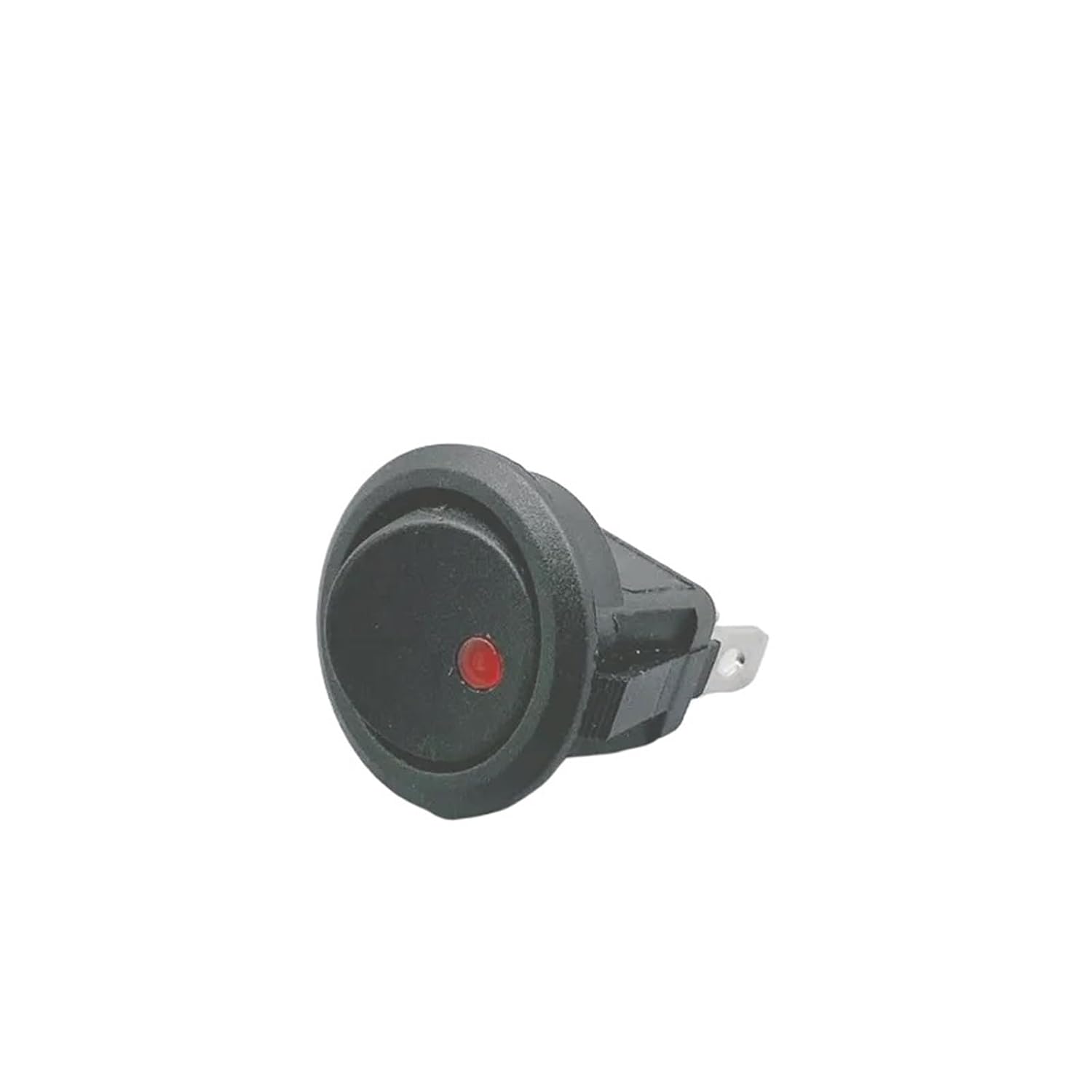 1pc 16A 12V Waterproof spst Switch LED Dot Light Car Boat Round Rocker ON/Off SPST Switch Z822(50R)