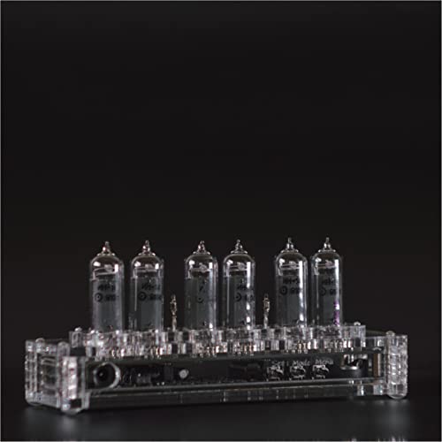 Nixie Tube Clock 6X In-14 Replaceable Nixie Tubes: Elegant Acrilyc Design #TOP5