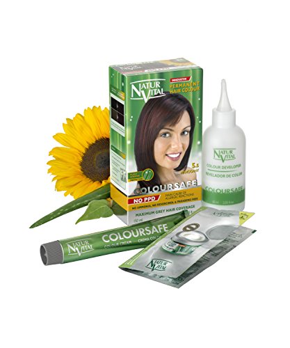 Permanent Hair Dye,Permanent Hair Color. Coloursafe, No Ammonia,Resorcinol,Parabens, Or Pdd. (~1 Black Hair) #TOP2