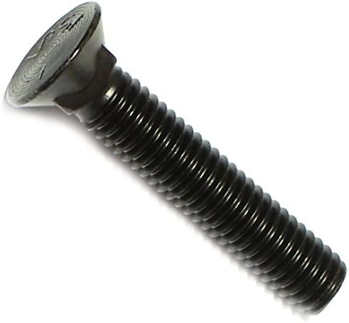 Hard-to-Find Fastener 014973294311 Grade 5 Plow Bolts, 3/8-16 x 2-Inch, 100-Piece