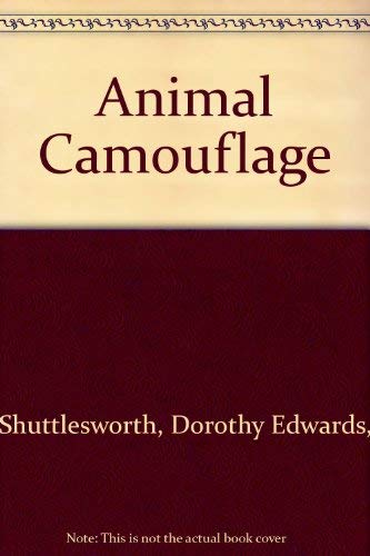 Animal Camouflage 0385039506 Book Cover
