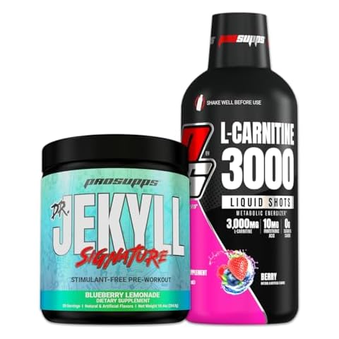 PROSUPPS L-Carnitine 3000 Berry and Dr. Jekyll Signature Blueberry Lemonade Bundle Cover
