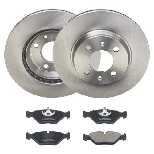 Disques et plaquettes de freins avant RIDEX 3405B2120 pour SAAB 900 I