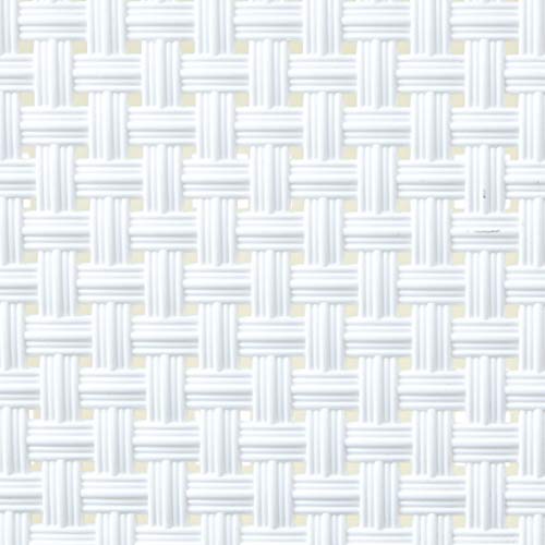 CESTO RATTAN GRANDE COM TAMPA - BRANCO 27 LTS