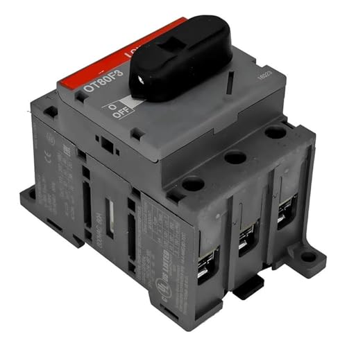 Interrupteur de déconnexion OT100F3 isoler un circuit triphasé 100A dans une armoire - 5