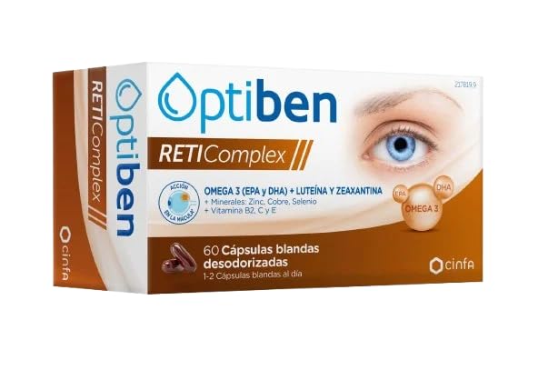 Cinfa Optiben Reticomplex 60 Cápsulas Blandas
