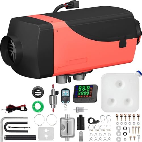 TECASDFG Riscaldatore Diesel da Parcheggio Riscaldatore Ad Aria Diesel da 12 V E 2 KW, Riscaldatore Diesel, Riscaldatore di Parcheggio, Riscaldatore Ad Aria Diesel con Basso Rumore