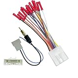 20Pin Radio Wiring Harness for Nissan 2007-2017/ Subaru 2008-2015 Aftermarket Radio Stereo Wire Harness with Antenna Adapter Aftermarket Car Stereo CD Player Stereo Receiver Wire Cable 70-7552
