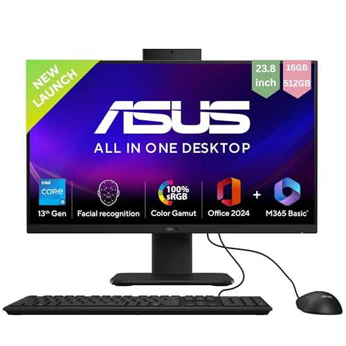 ASUS AiO V440,13th Gen Intel Core i5-13420H, 23.8" FHD,100Hz,All-...