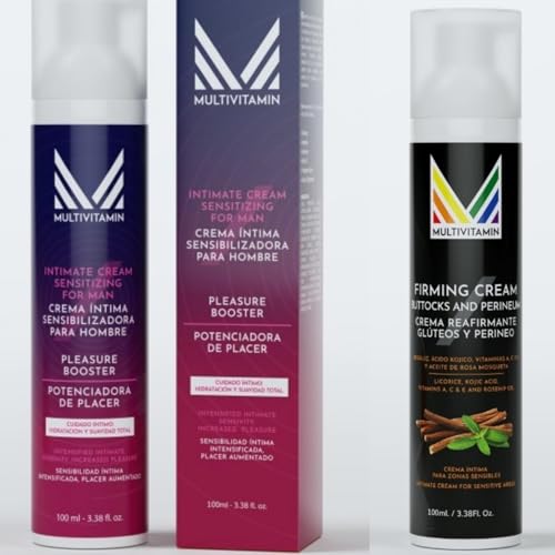 Crema para mejorar la piel íntima del hombre y aumentar su senbilidad y Crema para mejorar la piel de los glúteos y perineo