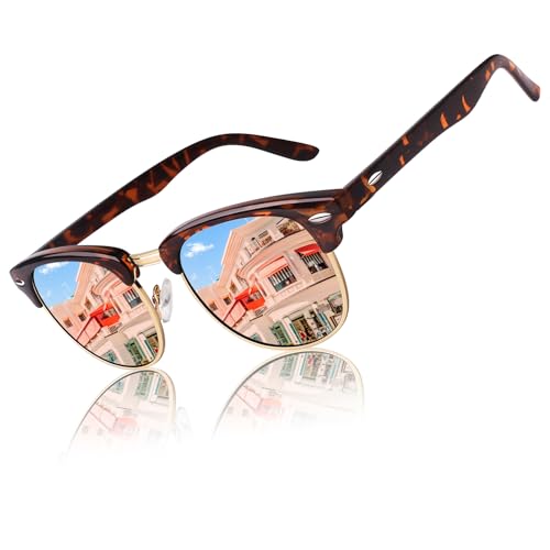 Cgid Gafas De Sol Polarizadas Retro Medio Marco Clásico Para Hombre Y Mujer Mj56 Cgid Gafas De Sol Polarizadas Retro Medio Marco Clásico Para Hombre Y Mujer Mj56