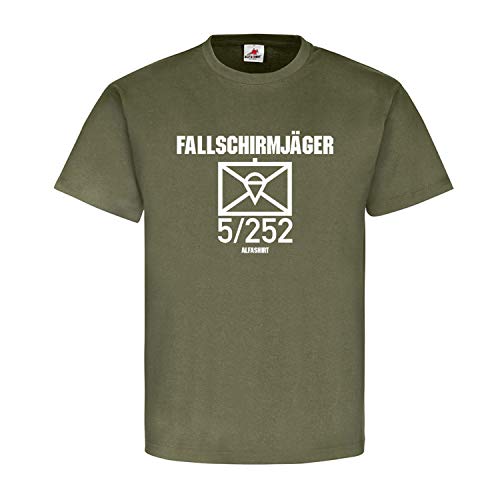 Chasseur de parachute 5-252 Bundeswehr emblème tactique vert medium FschJgBtl #20274