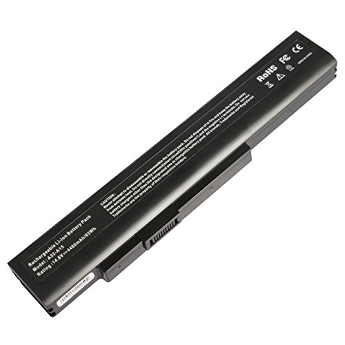 Price comparison product image ASUNCELL 14.8V 4400mAh A32-A15 A41-A15 A42-A15 A42-H36 Laptop Battery for MSI A6400 CR640 CR640DX CR640MX CR640X CX640 CX640DX CX640MX CX640X Series