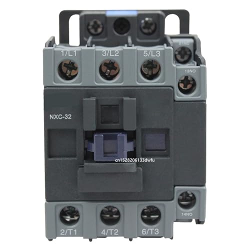 Contacteur de puissance 32A CJX2-3210 NO 24V pour rail DIN