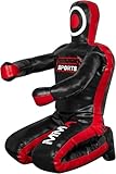 MMA Judo Grappling Dummy Boxing Bag Brazilian BJJ Jiu Jitsu Sitting Position Wrestling BJJ Dummy Martial Arts Boxing Box Training Dummies Rexine - Unfilled
