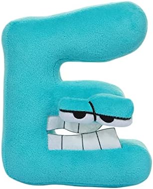 Alphabet Lore Plush Toy A-Z Letter Plushies Doll Soft Alphabet Educational Stuffed Dolls Letter Plush Pillows Initial Education Doll Home Decor Christmas Birthday Gifts (A)