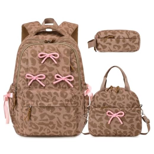 Similove Girls' Backpack and Lunch Box Set