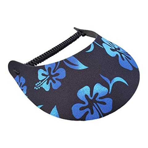 The Incredible Sunvisor Flower Patterns Perfect for Summer! Made in The USA!! (Tropical 6) Cover