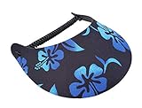 The Incredible Sunvisor Flower Patterns Perfect for Summer! Made in The USA!! (Tropical 6)