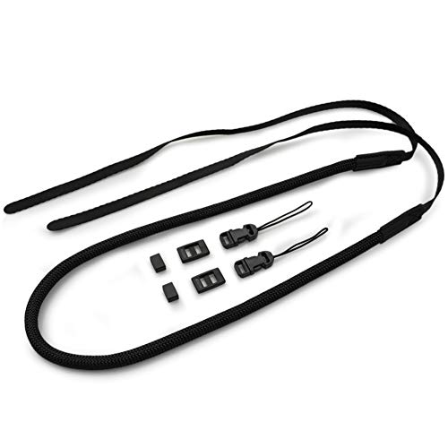 kinokoo Kameragurt Strapazierfähiger Schultergurt ohne Spiegel und DSLR-Kamera,Vintage Neck Strap Nylon Regenbogen Gurt – Bild 5