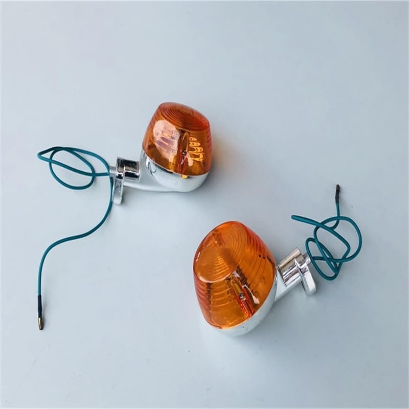 6V Motorcycle Indicators Flashers Blinker Amber Lamp Turn Signal For HONDA PASSPORT JH48cc C50 C65 C70 C90 JH70 JH 70 70cc
