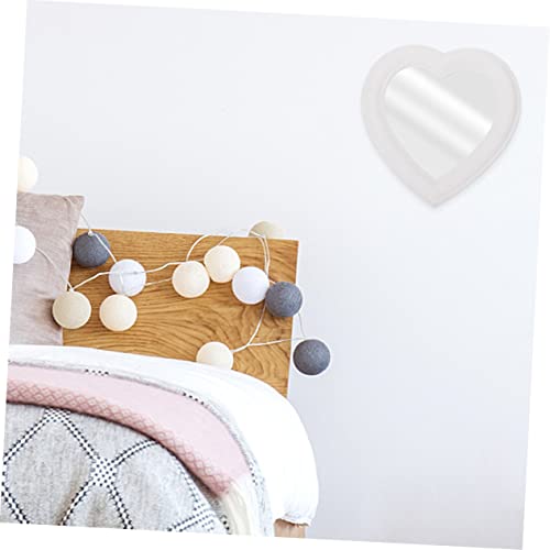 LIFKOME Espejo de Maquillaje de Mesa Formado en Corazón 2Pcs miniatura 6